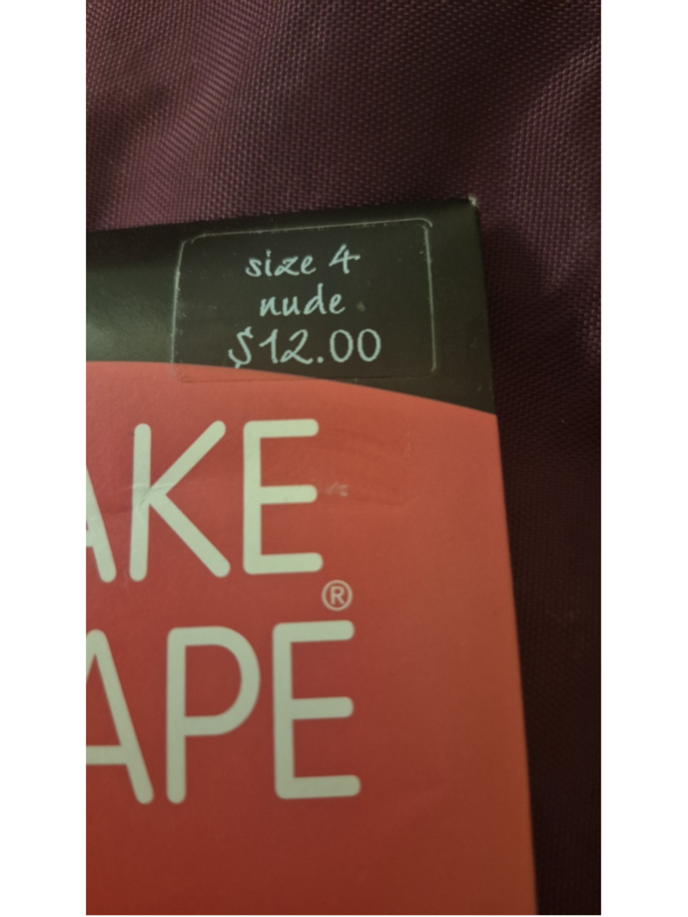 1p JCPenney Take Shape Mid Thigh Smoother Shapewear - sz 4 - Nude - Picture 4 of 6